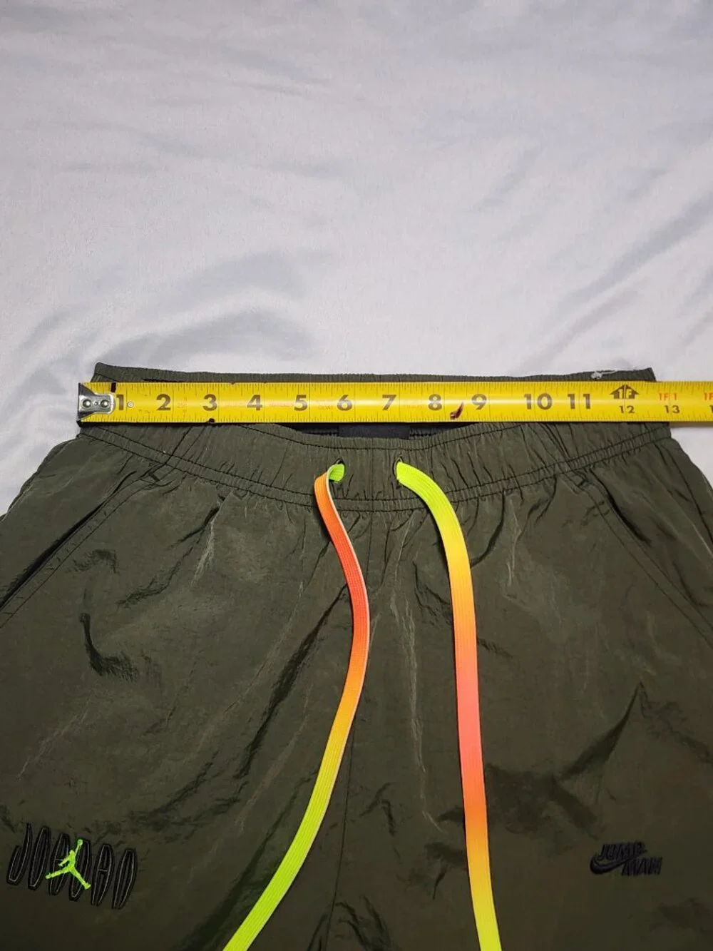 Jordan Flight MVP Statement Woven Pants Men’s Small Olive Green